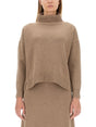 MAX MARA Regular Fit Turtleneck Shirt