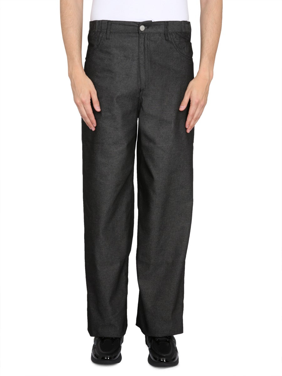 RAF SIMONS Skate Pants with Button Closure