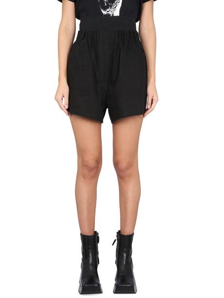 RAF SIMONS Women's Mini Denim Bermuda Shorts