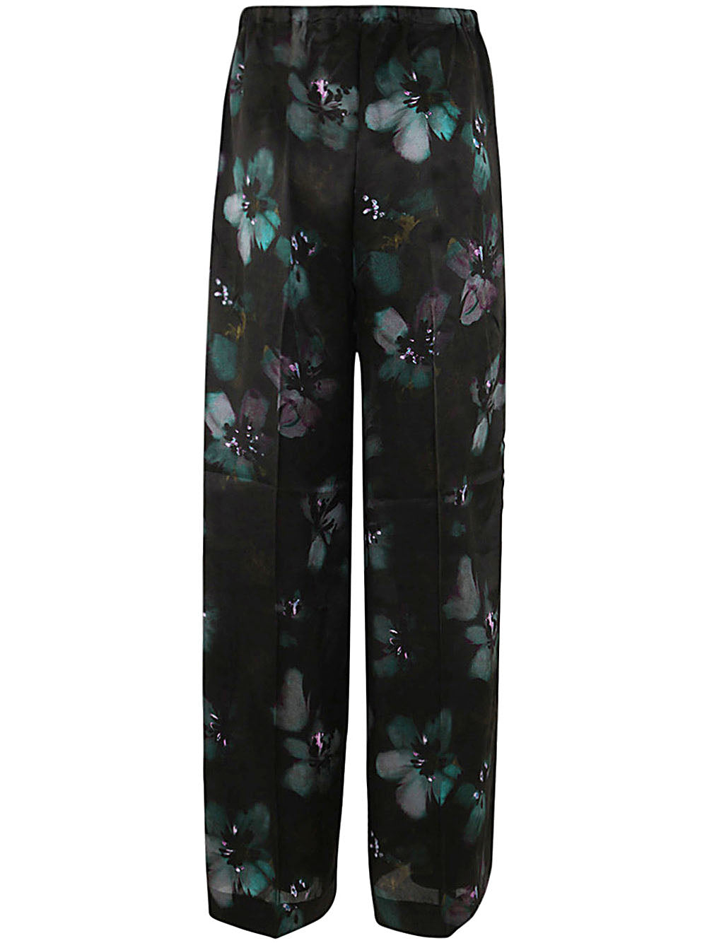 DRIES VAN NOTEN Elegantly Silk Pants - FW23 Collection