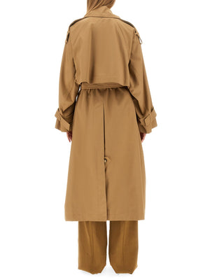 MAX MARA SPORTMAX Oversized Fit Trench Jacket - Size S