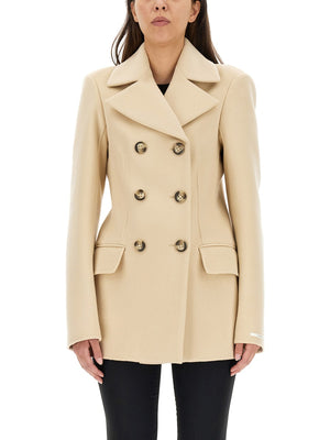 MAX MARA SPORTMAX Double-Breasted Wool Jacket for Women