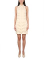 MAX MARA Perforated Button Closure Dress