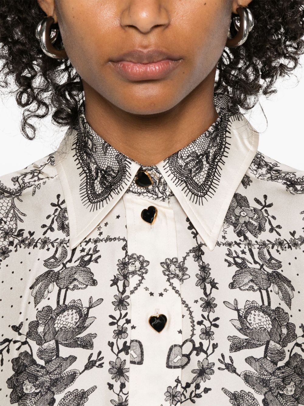 ZIMMERMANN Silk Button-Up Shirt for Women