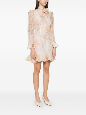 ZIMMERMANN Crush Flower Long Dress - Women's SS25 Collection