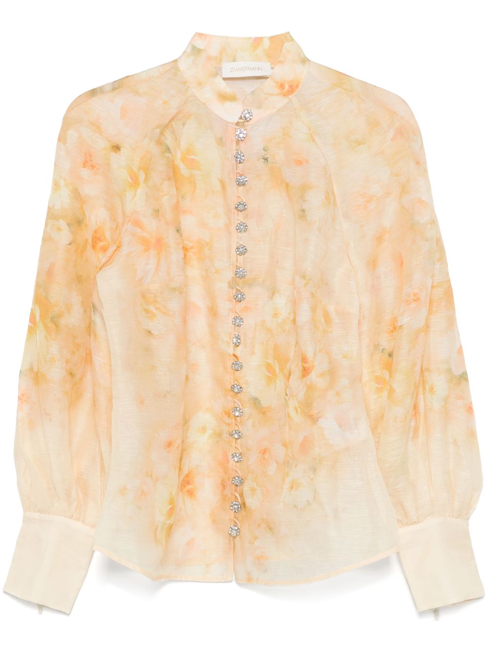 ZIMMERMANN Crush Floral Blouse