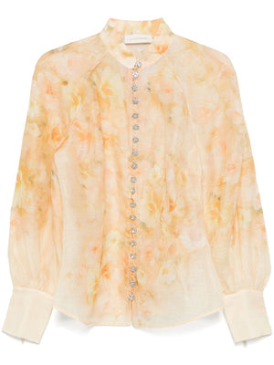 ZIMMERMANN Crush Floral Blouse