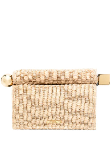 JACQUEMUS Mini Round Clutch Bag