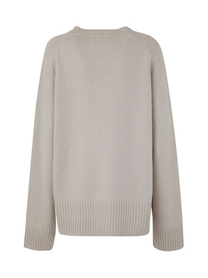 EXTREME CASHMERE Oversized Roundneck Cashmere Pullover