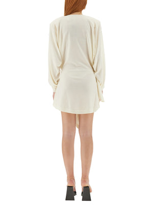 THE ATTICO Chic Wool Mini Dress for Women