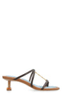 JACQUEMUS Mini Lambskin Low Sandals for Women