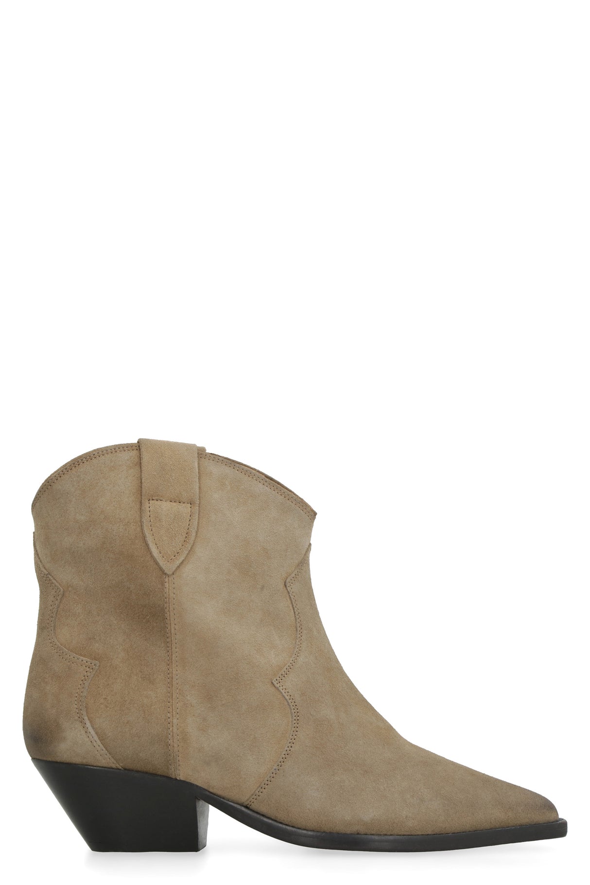 ISABEL MARANT Grey Suede Ankle Boots for Women