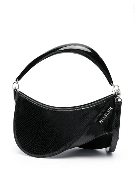 MUGLER Elegant Leather Handbag - Fall/Winter 2023 Collection