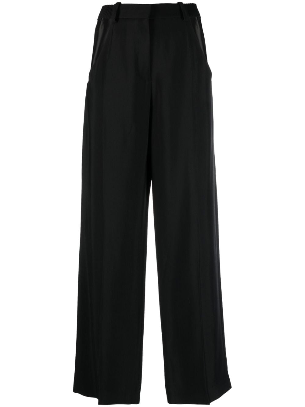 MUGLER Wide-Leg Cut-Out Trousers