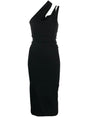 MUGLER Chic Midi Dress for Modern Elegance