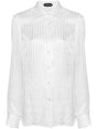 TOM FORD Men's Striped Silk Shirt