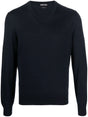 TOM FORD Fine Gauge Merino Long Sleeve V-Neck Sweater for Women