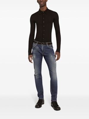 DOLCE & GABBANA Slim Fit Jeans from Re-Edition Collection