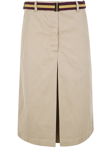 DRIES VAN NOTEN Mini Cotton Skirt