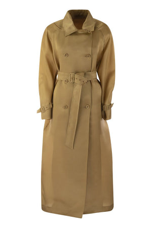 MAX MARA Tan Women's Trench Coat - 24SS Collection