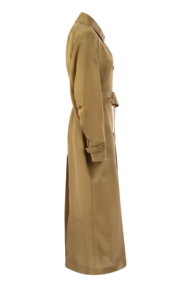 MAX MARA Tan Women's Trench Coat - 24SS Collection