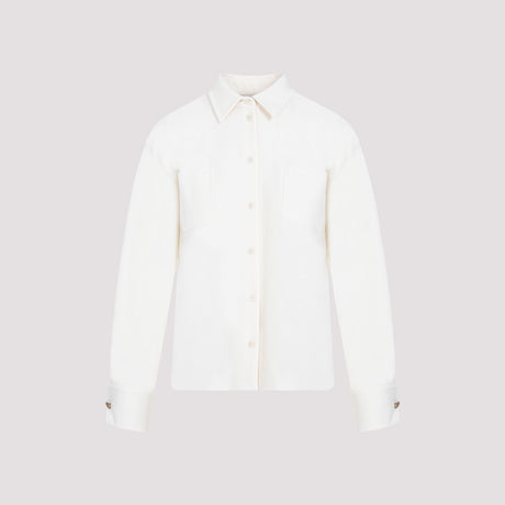 MAX MARA Elegant Women's Wool Mini Shirt Jacket