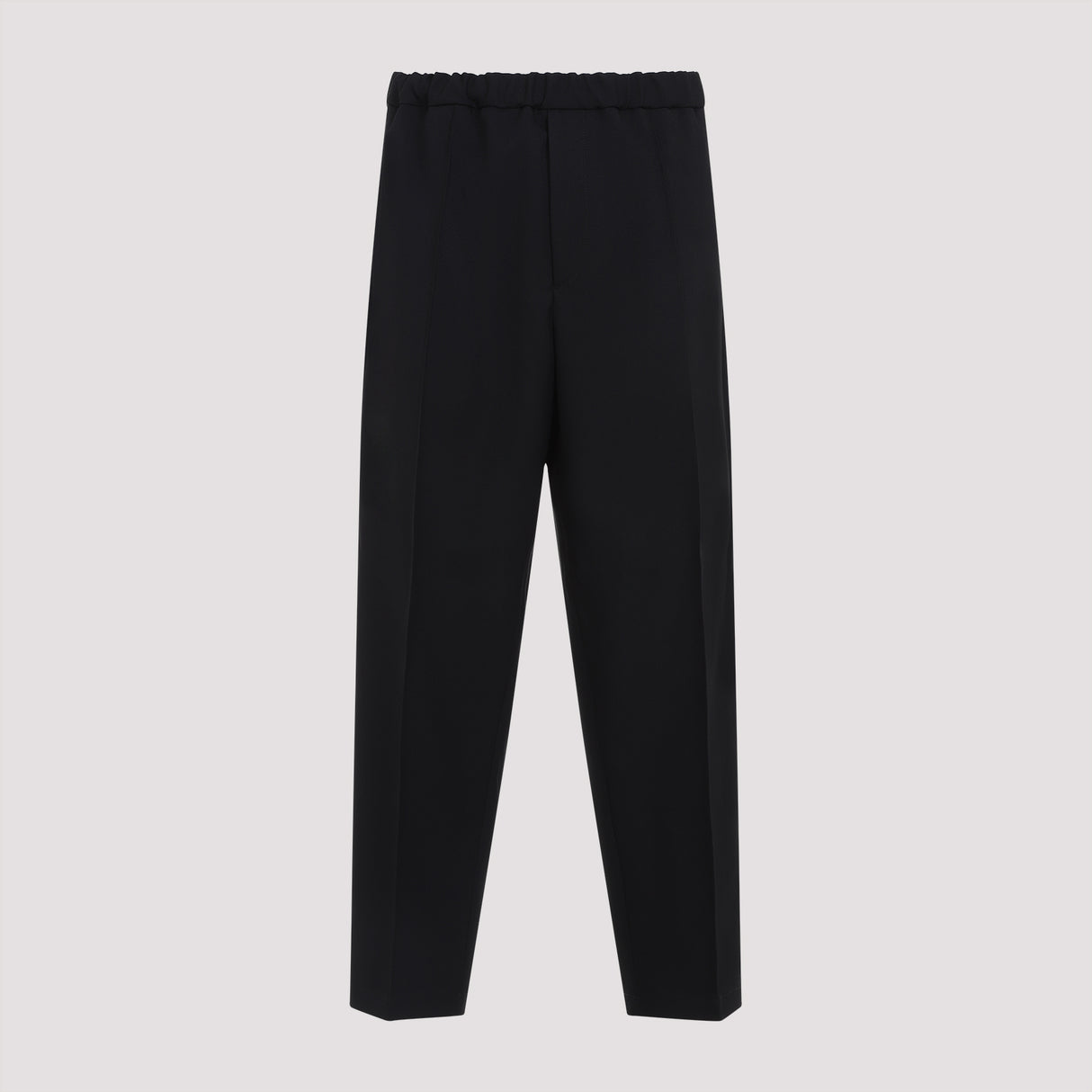 JIL SANDER Flowy Polyester Trousers for a Chic Look