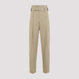 BOTTEGA VENETA High Waist Belted Trousers