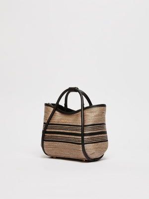 MAX MARA Mini Striped Crossbody Handbag