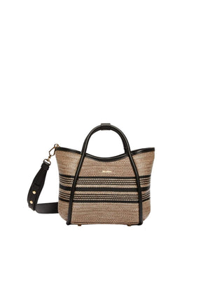 MAX MARA Mini Striped Crossbody Handbag