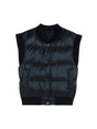 MAX MARA THE CUBE Sleeveless Mini Puffer Vest