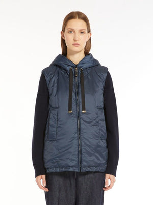 MAX MARA THE CUBE Mini Sleeveless Puffer Vest for Women