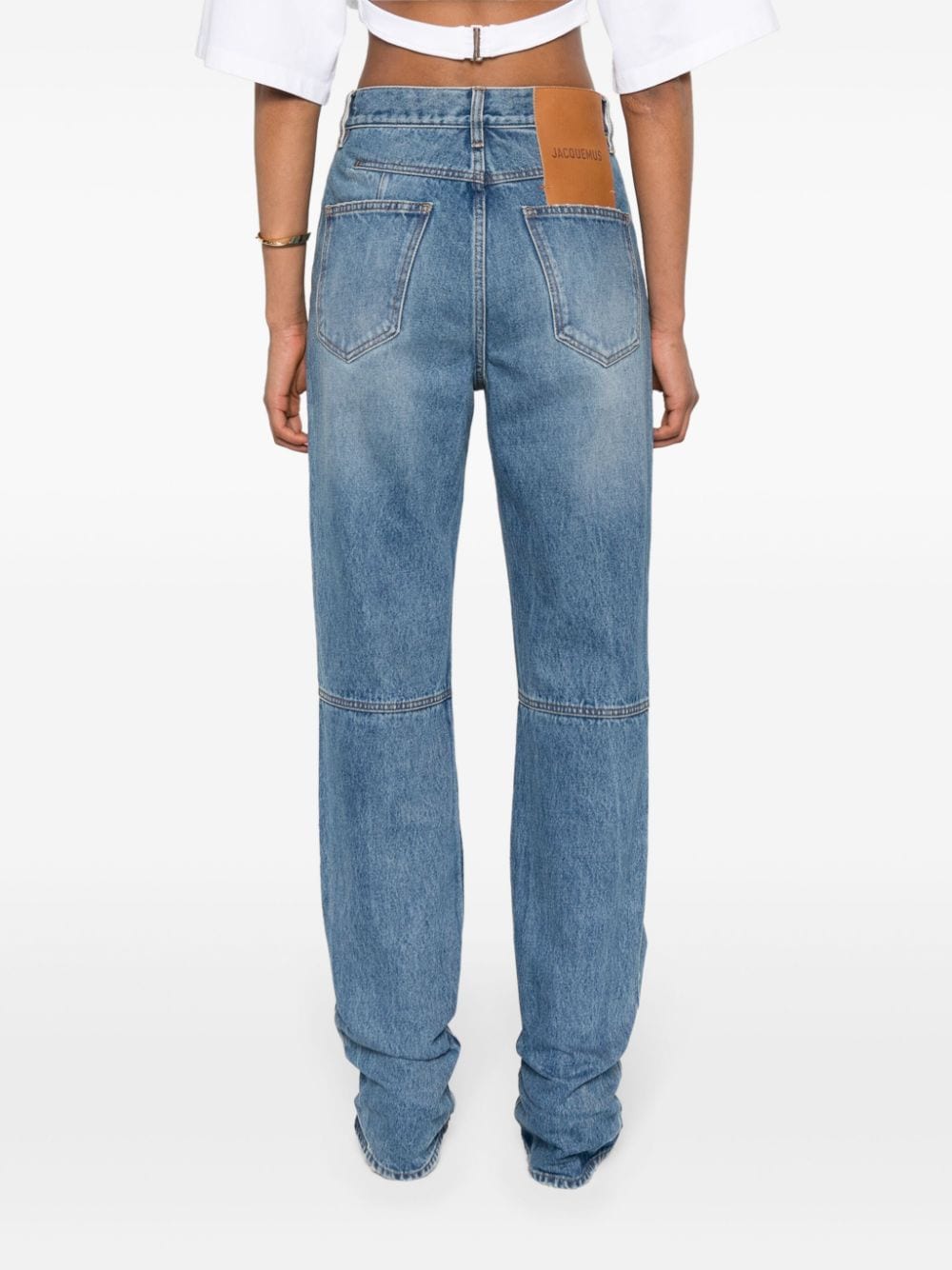 JACQUEMUS High-Waisted Denim Jeans Size 28