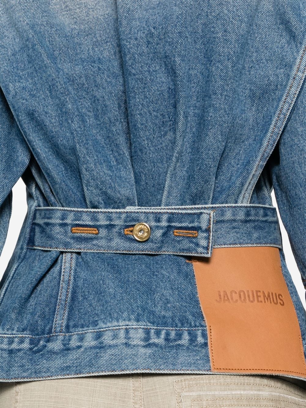 JACQUEMUS Elevated Denim Jacket - Size 34