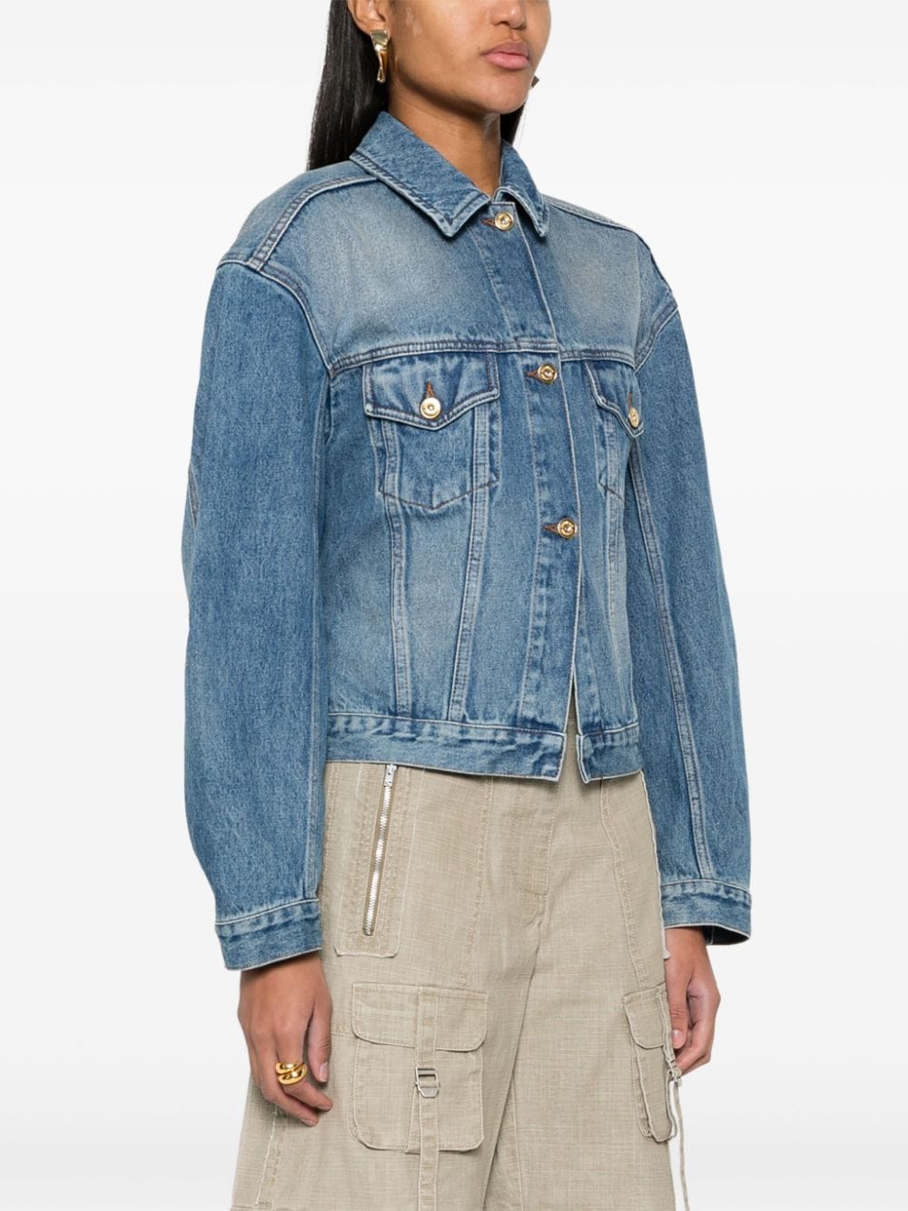 JACQUEMUS Elevated Denim Jacket - Size 34