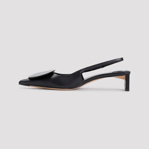 JACQUEMUS Chic Slingback Pumps with 5CM Heel