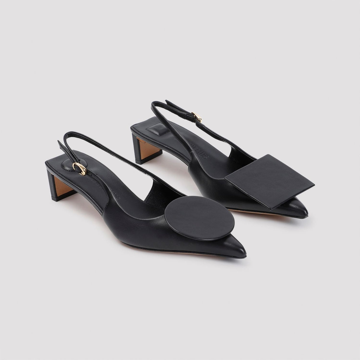 JACQUEMUS Chic Slingback Pumps with 5CM Heel