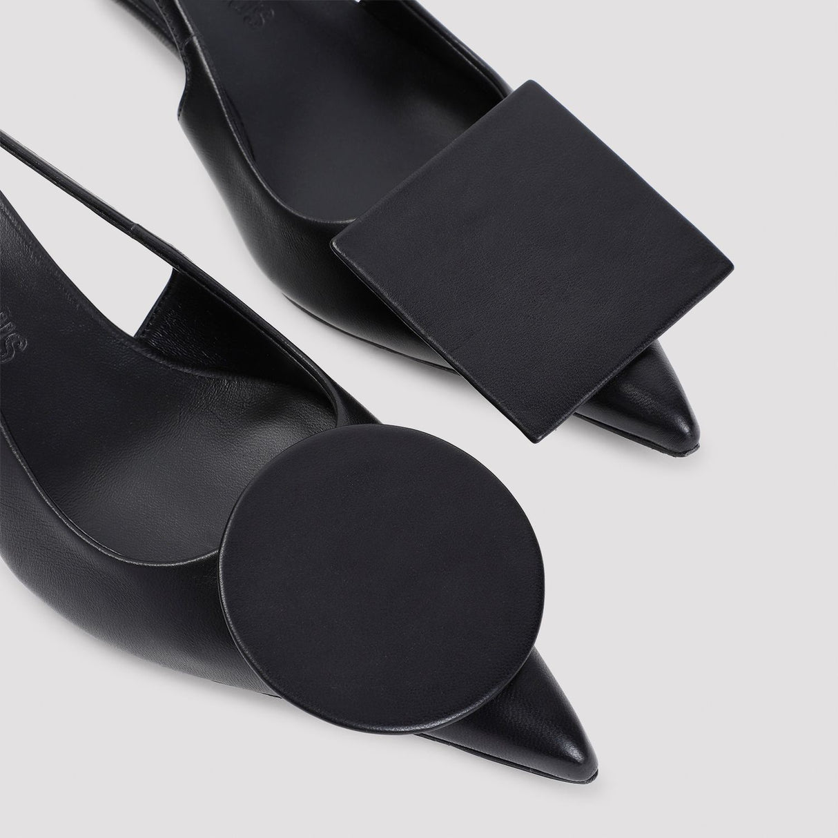 JACQUEMUS Chic Slingback Pumps with 5CM Heel