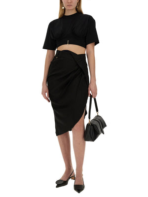 JACQUEMUS Regular Fit Mini Skirt