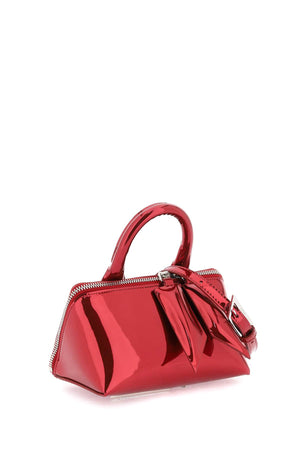 THE ATTICO Red Mirror-Effect Mini Handbag for Women