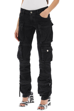 THE ATTICO Flared Cargo Pants - Size 26