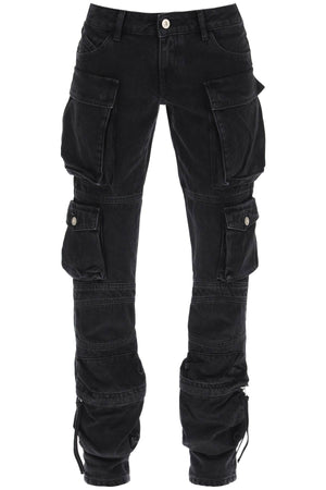 THE ATTICO Flared Cargo Pants - Size 26