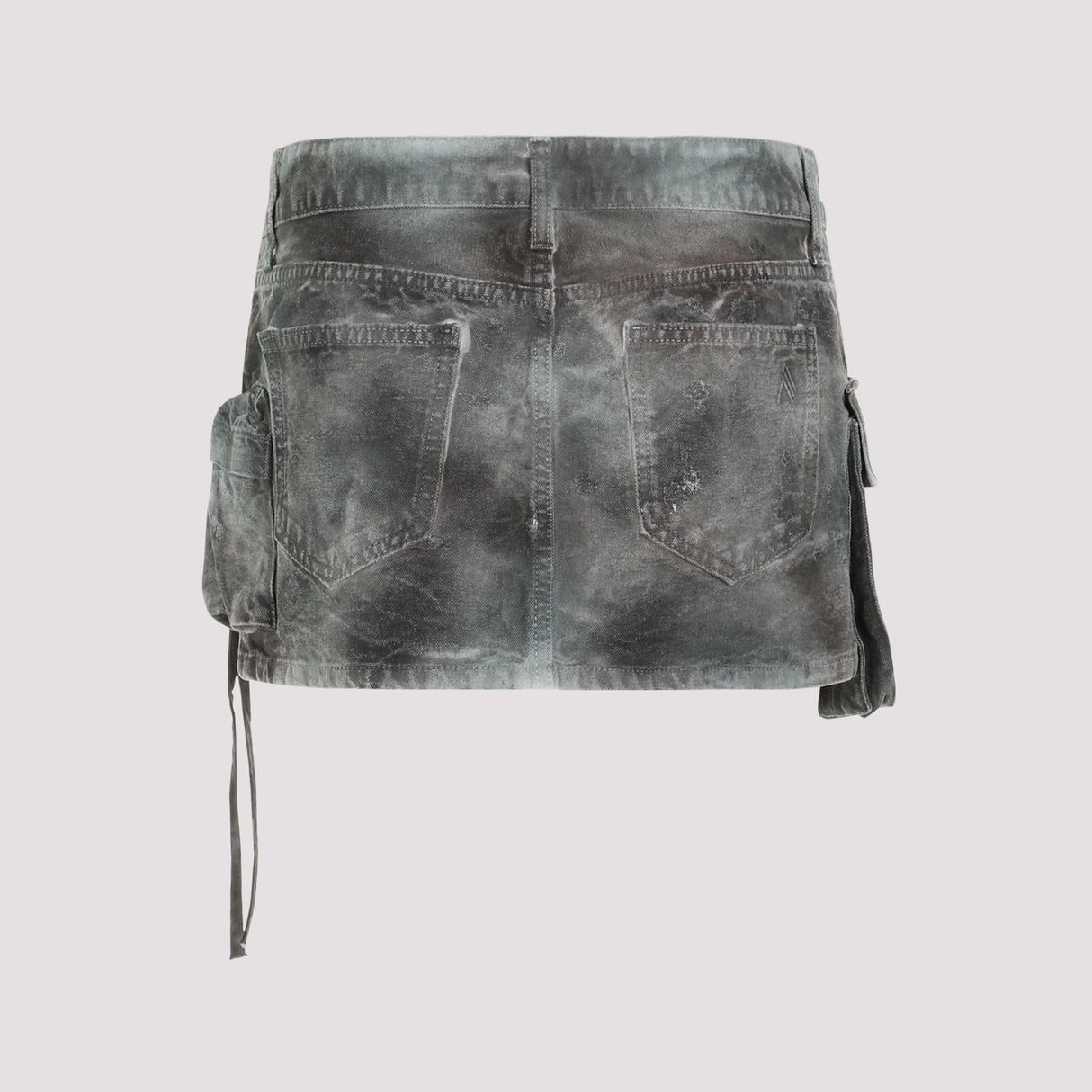 THE ATTICO Camo Cargo Mini Skirt - Size 26