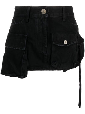 THE ATTICO Denim Mini Skirt - Size 27