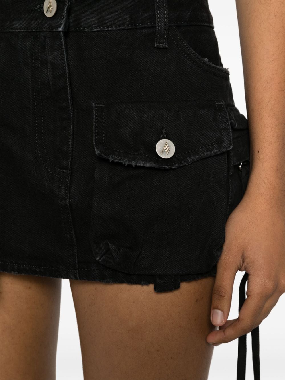 THE ATTICO Denim Mini Skirt - Size 27