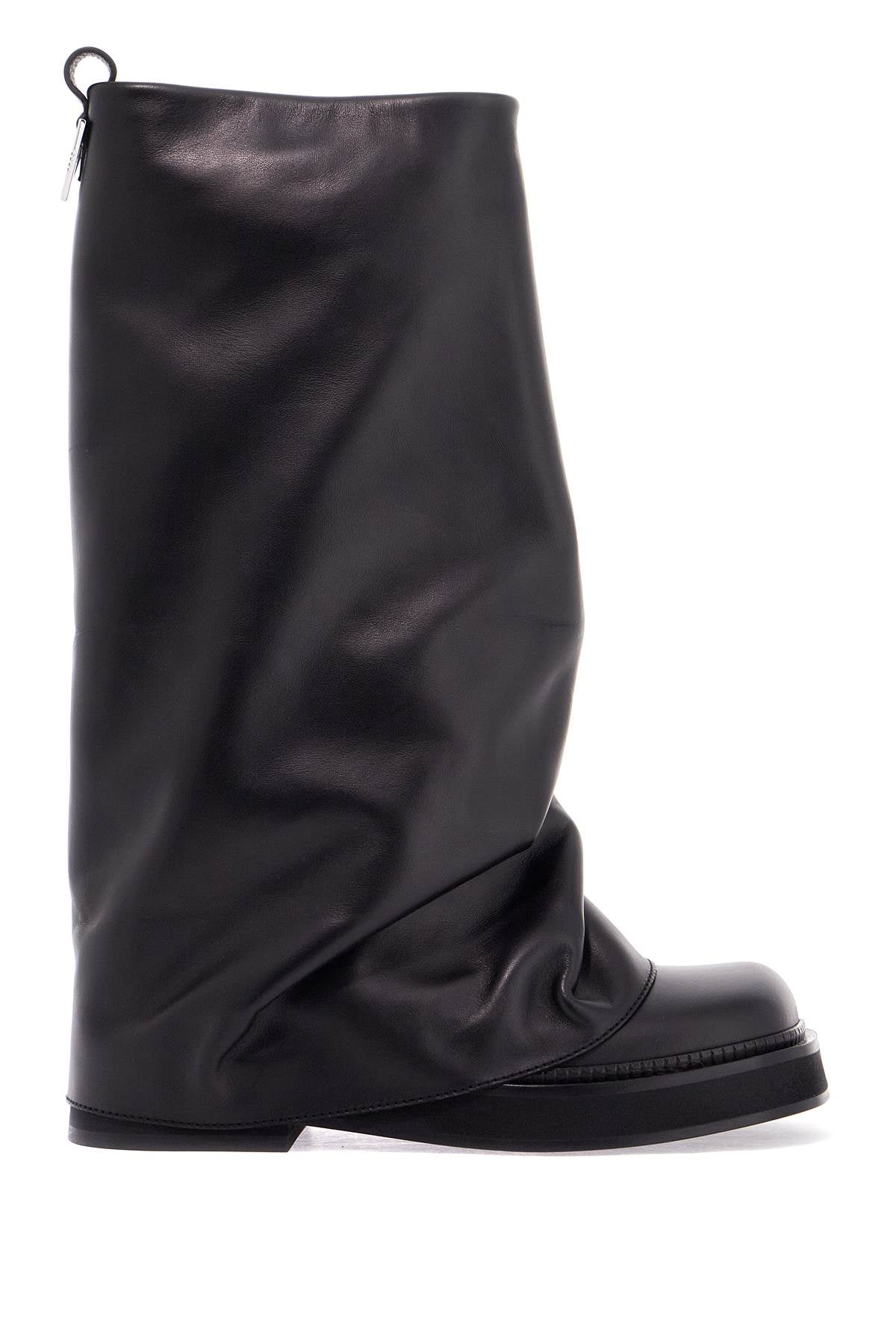 THE ATTICO Sleek Slouchy Leather Boots