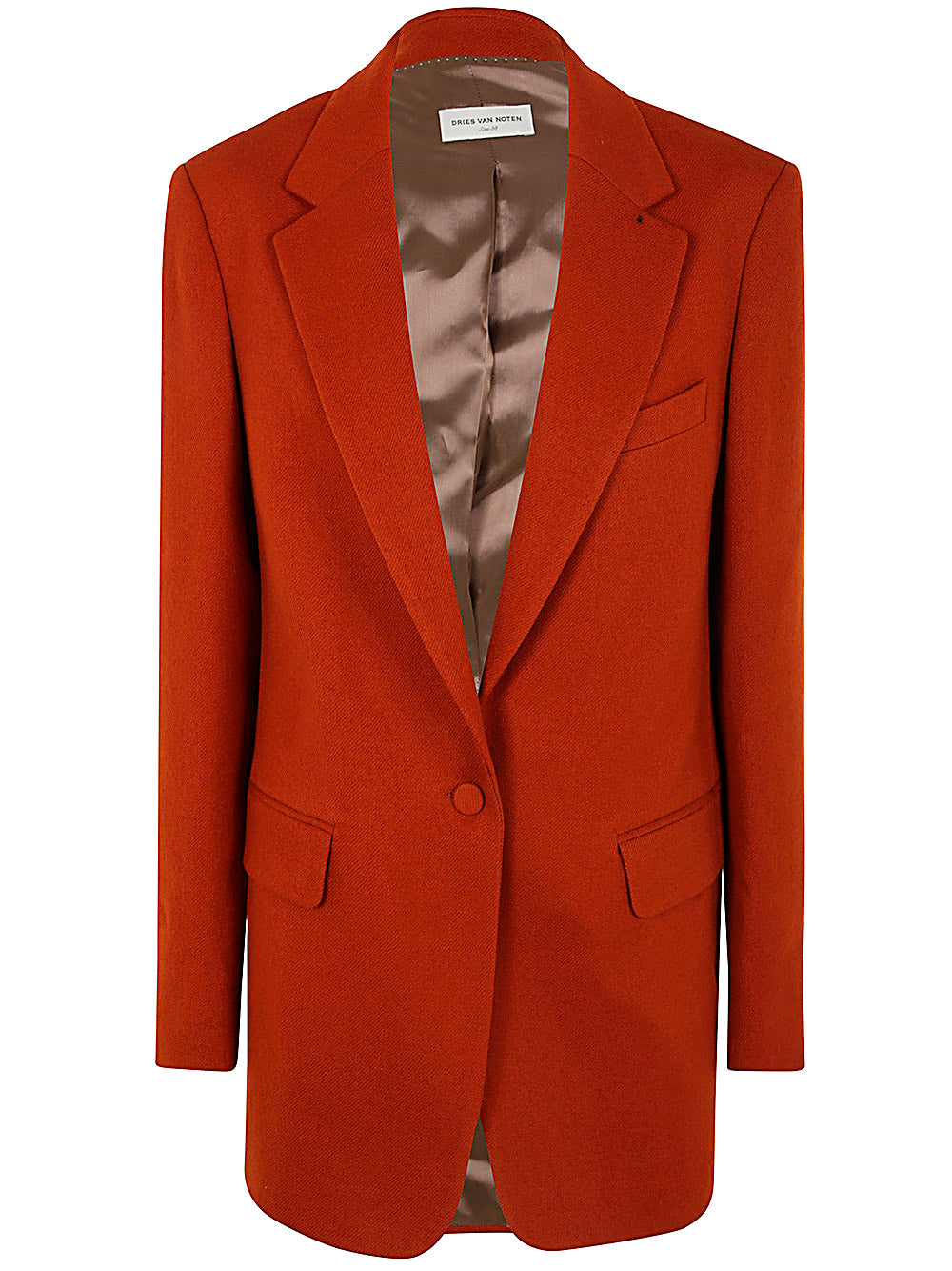 DRIES VAN NOTEN Chic Women's Outerwear Wool Jacket - FW24 Collection