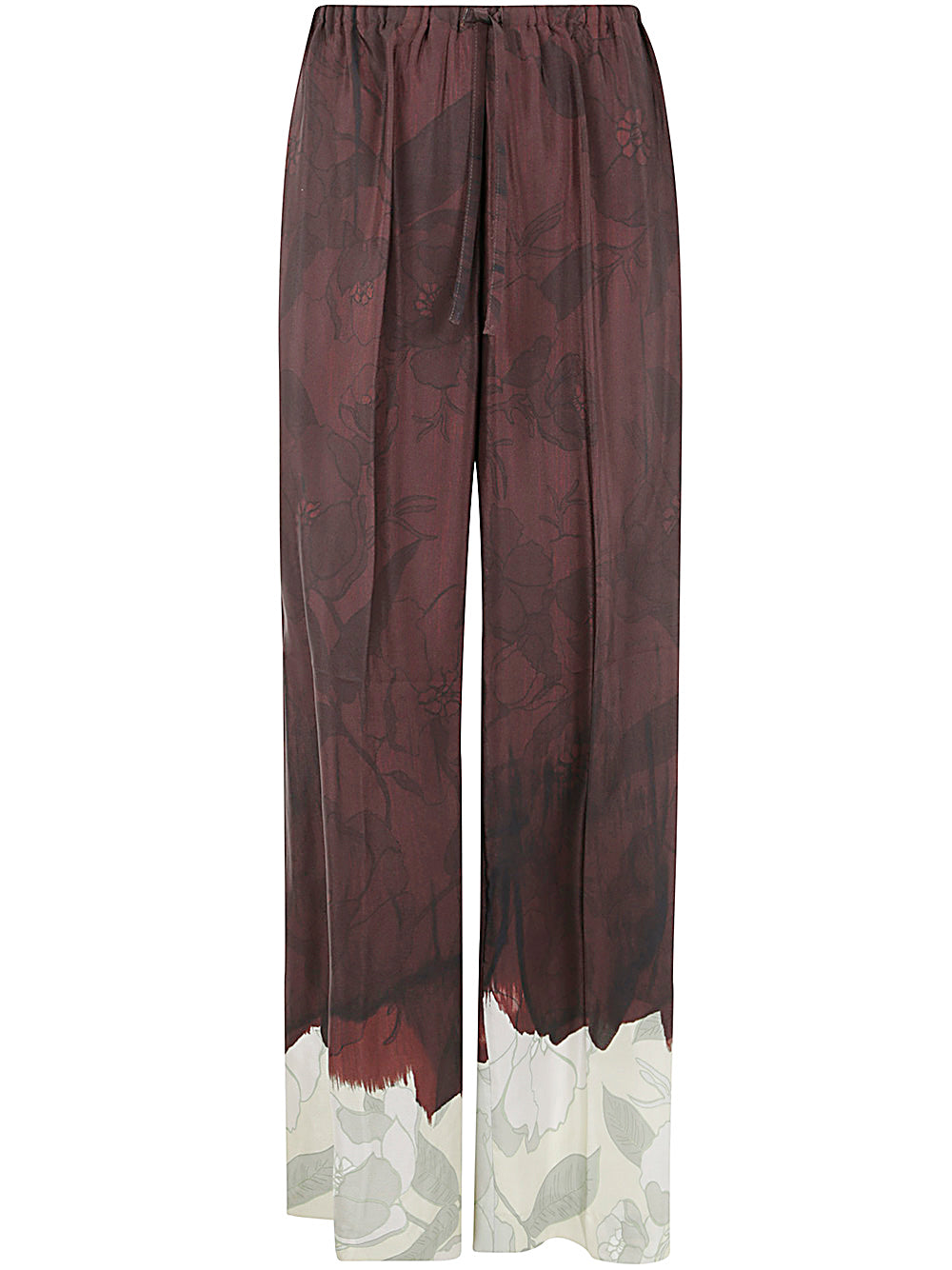 DRIES VAN NOTEN Elegant Silk Pants for Women