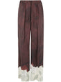 DRIES VAN NOTEN Elegant Silk Pants for Women