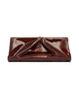 DRIES VAN NOTEN Large Leather Clutch Handbag